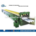 Stahl Boden Decking Bleche Roll Forming Machine / Metall Boden Deck Kalt Roll Forming Machine für Stahl Struktur